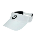 ASICS LARGE LOGO PERFORMANCE VISOR - WHITE