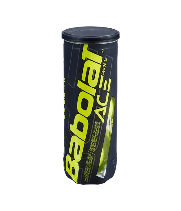 BABOLAT ACE PADEL BALLS – 3 BALL CAN