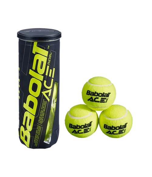 BABOLAT ACE PADEL BALLS – 3 BALL CAN