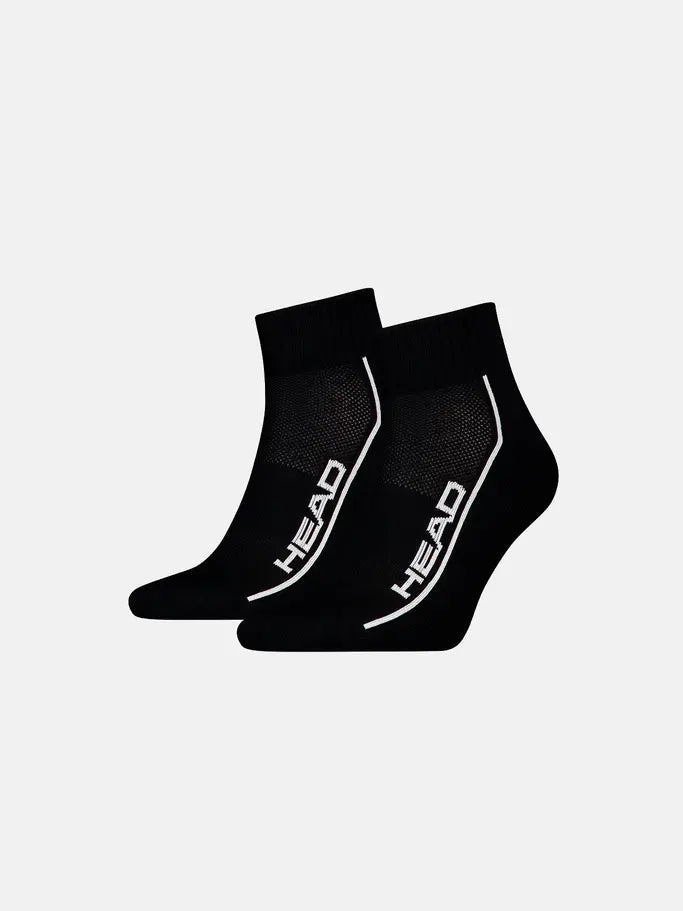 HEAD ALL SPORTS Unisex Socks 2P Quarter