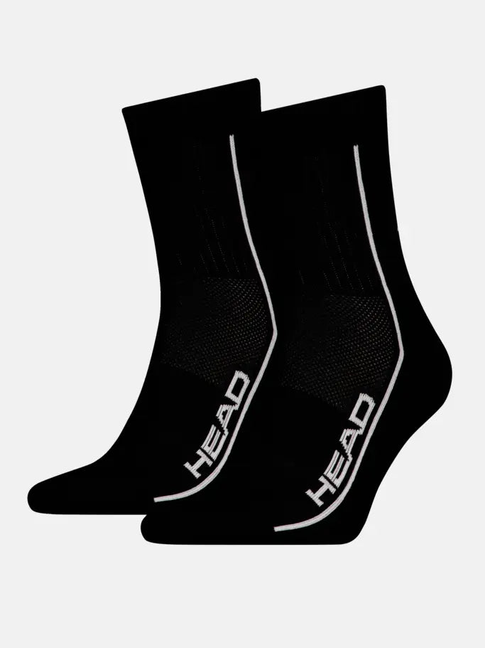 HEAD ALL SPORTS Unisex Socks 2P Short Crew