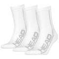 HEAD TENNIS PERFORMANCE SHORT CREW SOCKS 3P – WHITE