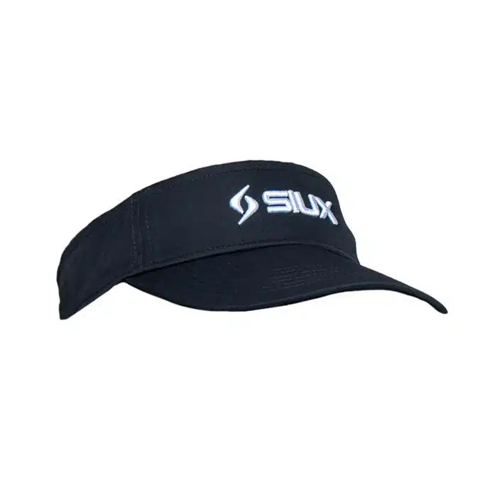 SIUX BASIC 26 PADEL VISOR – BLACK (ONE SIZE)